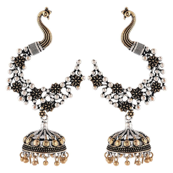 Generic Women's Brass Earrings (Golden, free Size)