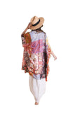 Boho Floral Patchwork Kimono