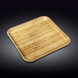 Bamboo Square Platter 14" inch X 14" inch | For Appetizers / Barbecue