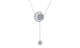 Engraved To The Moon And Back Y Necklace