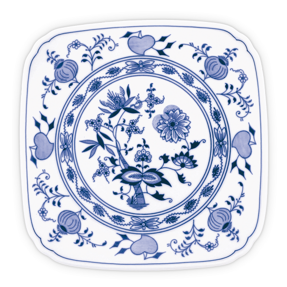 “Blue Onion” Traditional Czech Porcelain Decor