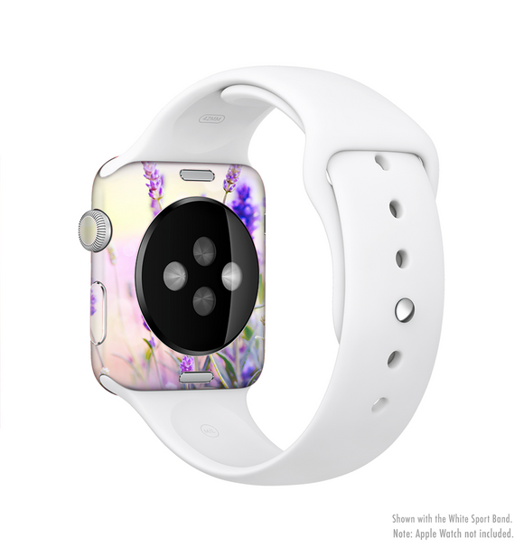 The Lavender Flower Bed Full-Body Skin Kit for the Apple Watch