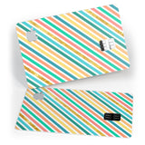 Tropical Summer Gold Striped v1 - Premium Protective Decal Skin-Kit