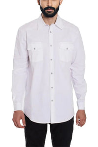 Weiv Long Sleeve Shirts White