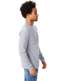 Hanes 5596 Men's Authentic-T Long-Sleeve Pocket T-Shirt