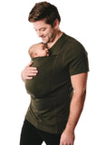 Men's Kangaroo Dad T-shirts Baby Carrier T-shirt