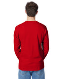 Hanes 5596 Men's Authentic-T Long-Sleeve Pocket T-Shirt