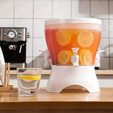 1pc; Beverage Dispenser (8.66''x10.6''); 1.3 Gallon Heavy Duty Drink Dispenser; Water Dispenser; For Parties; Wedding; Summer Drinkware; Kitchen Stuff; Home Kitchen Items; Birthday Gifts