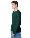 Hanes 5596 Men's Authentic-T Long-Sleeve Pocket T-Shirt