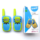 Toys for 3-12 Year Old Boys Girls; Walkie Talkies for Kids 22 Channels 2 Way Radio Toy with Backlit LCD Flashlight; 3 Miles Range for Outside; Camping; Hiking