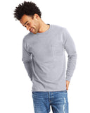 Hanes 5596 Men's Authentic-T Long-Sleeve Pocket T-Shirt