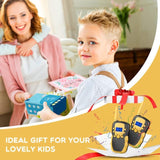 Toys for 3-12 Year Old Boys Girls; Walkie Talkies for Kids 22 Channels 2 Way Radio Toy with Backlit LCD Flashlight; 3 Miles Range for Outside; Camping; Hiking