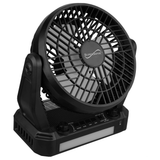 Supersonic Solar-Powered BT Speaker with FM Radio, LED Flashlight &