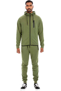 DYNAMIC SOLID SWEAT SET