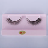 Wholesale Eyelashes 10/30/50/100 Pairs Faux Mink Lashes Natural False