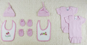Bambini 8 Pc Layette Baby Clothes Set