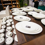 Fine Porcelain Round Deep Plate 10" | 25.5 Cm
