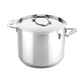 DEEP POT W/LID CM 22 GLAMOUR STONE