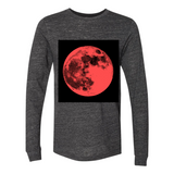 Contemporary Moon Long Sleeve Men's Jersey Tee