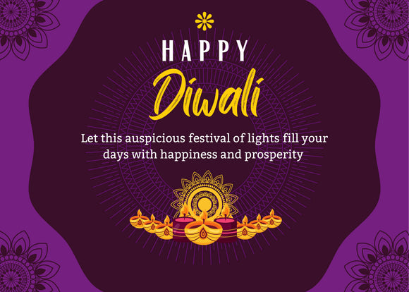 Diwali Lights Card