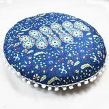 Indian Mandala Pillows Round Bohemian Cushion Cover