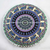 Indian Mandala Pillows Round Bohemian Cushion Cover