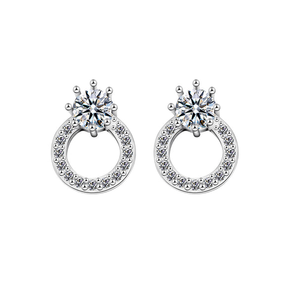 Luxury Micro Pave Clear AAA Cubic Zirconia Stone