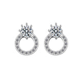Luxury Micro Pave Clear AAA Cubic Zirconia Stone