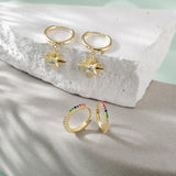 Starburst Rainbow Hoop Sets