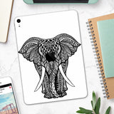 Sacred Ornate Elephant - Full Body Skin Decal for the Apple iPad Pro