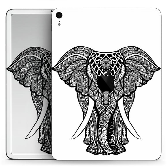Sacred Ornate Elephant - Full Body Skin Decal for the Apple iPad Pro