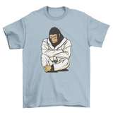 Cool karate gorilla t-shirt