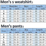 Mens 2 Piece Tracksuit Zipper Hoodie Pants Athletic Tracksuits Casual Hooded Outdoor Sport Suits