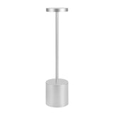 LED Waterproof Rechargeable Desk Lamp Touch Dimming Metal Table Lamps For Bar Living Room Reading Camping Light