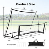 Sport Equipment's Soccer Goal Rebounder Net for Backyard