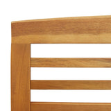 3 Piece Patio Lounge Set Solid Acacia Wood