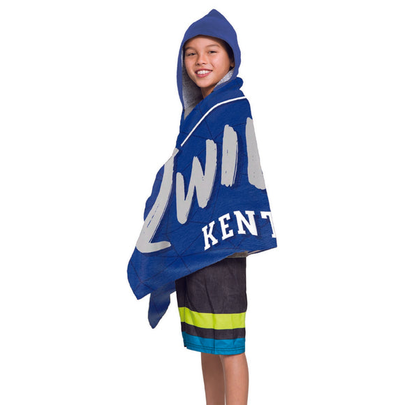 COL 606 Kentucky - Juvy Hooded Towel, 22