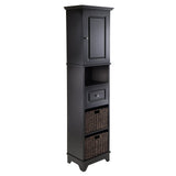 Wyatt Tall Cabinet with Baskets; Drawer; Door