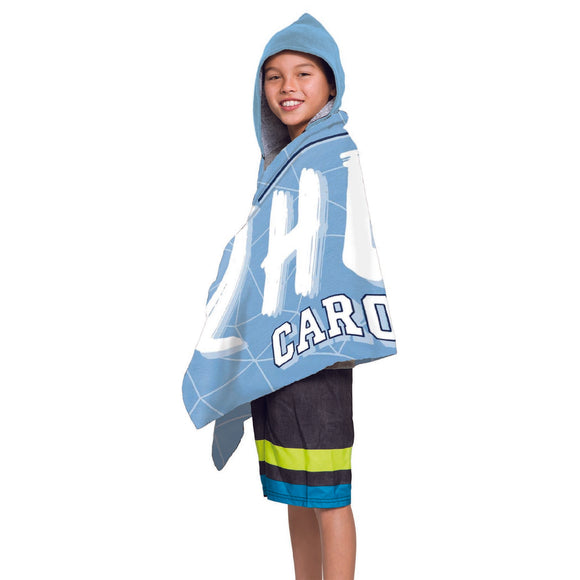 COL 606 UNC - North Carolina - Juvy Hooded Towel, 22