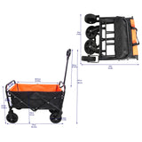 Folding Wagon Garden Shopping Beach Cart