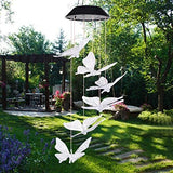 Yard Decor Lights; Solar Butterfly Chimes; 2023 Gifts for Mom/Dad/Women/Grandma/Wife/Daughter/Sister/Aunt/Nana/Grandfather/ ; Father Birthday Gifts; Mother Day Outdoor Decor; Gardening Gift