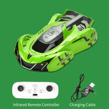 Wall Climbing Remote Control Car Dual Mode 360° Rotating RC Stunt Cars With Headlight Rechargeable Toys For Boys Christmas Birthday Gift For 4 5 6 7 8-12 Year Old Kids