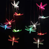 Yard Decor Lights; Solar Butterfly Chimes; 2023 Gifts for Mom/Dad/Women/Grandma/Wife/Daughter/Sister/Aunt/Nana/Grandfather/ ; Father Birthday Gifts; Mother Day Outdoor Decor; Gardening Gift