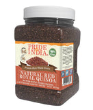 Pride Of India - Natural Red Royal Quinoa - 100% Bolivian Superior Grade Protein Rich Whole Grain