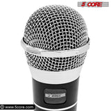 5 CORE Premium Vocal Dynamic Cardioid Handheld Microphone Unidirectional Mic with 16ft Detachable XLR Cable to ? inch Audio Jack and On/Off Switch for Karaoke Singing PM 100