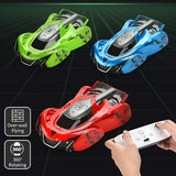 Wall Climbing Remote Control Car Dual Mode 360° Rotating RC Stunt Cars With Headlight Rechargeable Toys For Boys Christmas Birthday Gift For 4 5 6 7 8-12 Year Old Kids
