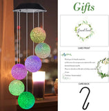 Yard Decor Lights; Solar Butterfly Chimes; 2023 Gifts for Mom/Dad/Women/Grandma/Wife/Daughter/Sister/Aunt/Nana/Grandfather/ ; Father Birthday Gifts; Mother Day Outdoor Decor; Gardening Gift