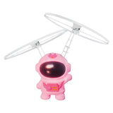 Kid Astronaut LED Luminous Flight Machine; Electronic Infrared Induction Aircraft Remote Control Toys; Magic Sensing RC Helicopter