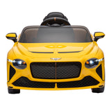 Licensed Bentley Mulsanne,12v7A Kids ride on car 2.4G W/Parents Remote Control,electric car for kids,Three speed adjustable,Power display, USB,MP3 ,Bluetooth,LED light,Three-point safety belt