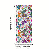 1pc Colorful Butterfly Beach Towels; Quick Drying Microfiber Beach Blanket; Super Soft; For Travel Swim Pool Diving Surfing Yoga Camping; 59 "x27.5"; Beach Accessories